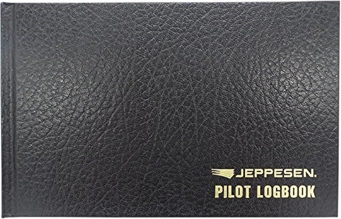 Jeppesen Logbook Black