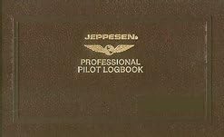 Jeppesen Logbook Brown